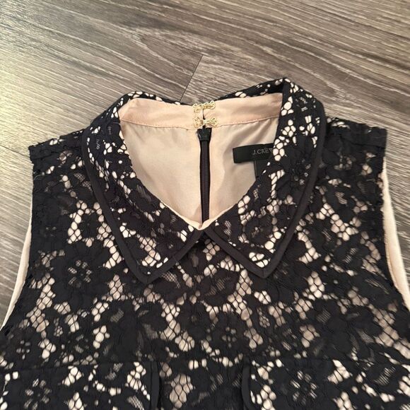 J. crew Sleeveless Lace Collared Dress - Picture 3 of 9